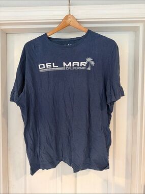 California Men's Navy Graphic Tee